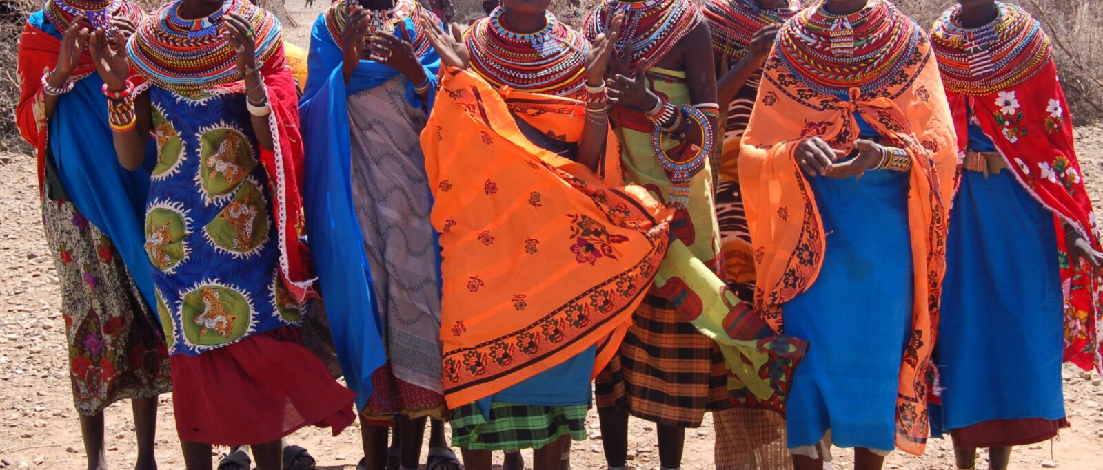 Samburu women in northern Kenya.