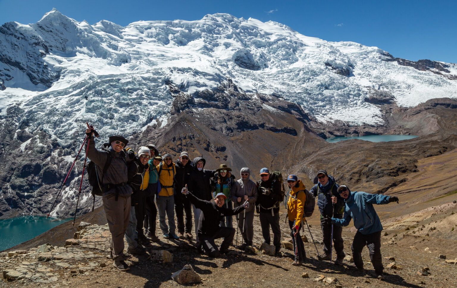 High-altitude campsite on Ausangate trek