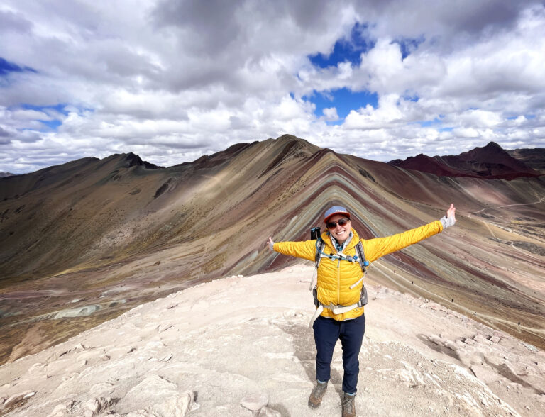 Peruvian Andes mountain landscape